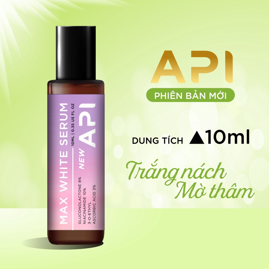 Son nách api, khử mùi hôi nách api, lăn khử mùi ngăn tiết mồ hôi 10ml