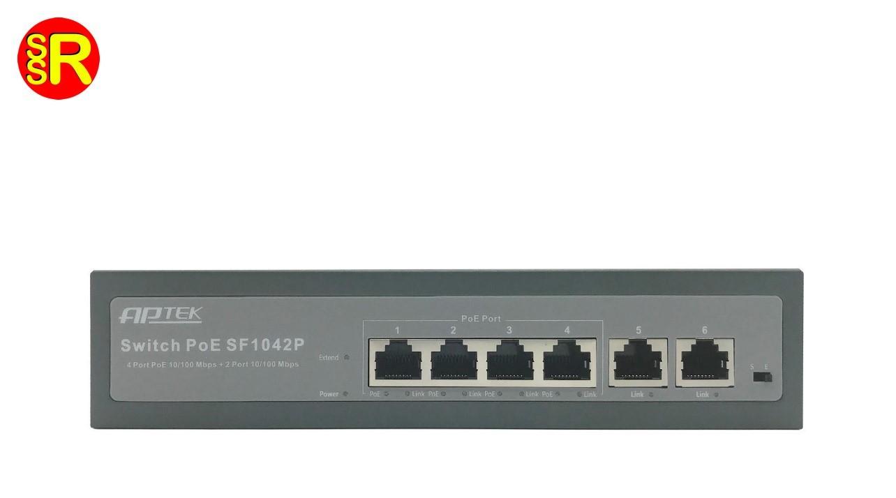 [HCM]Switch POE Aptek SF1042P