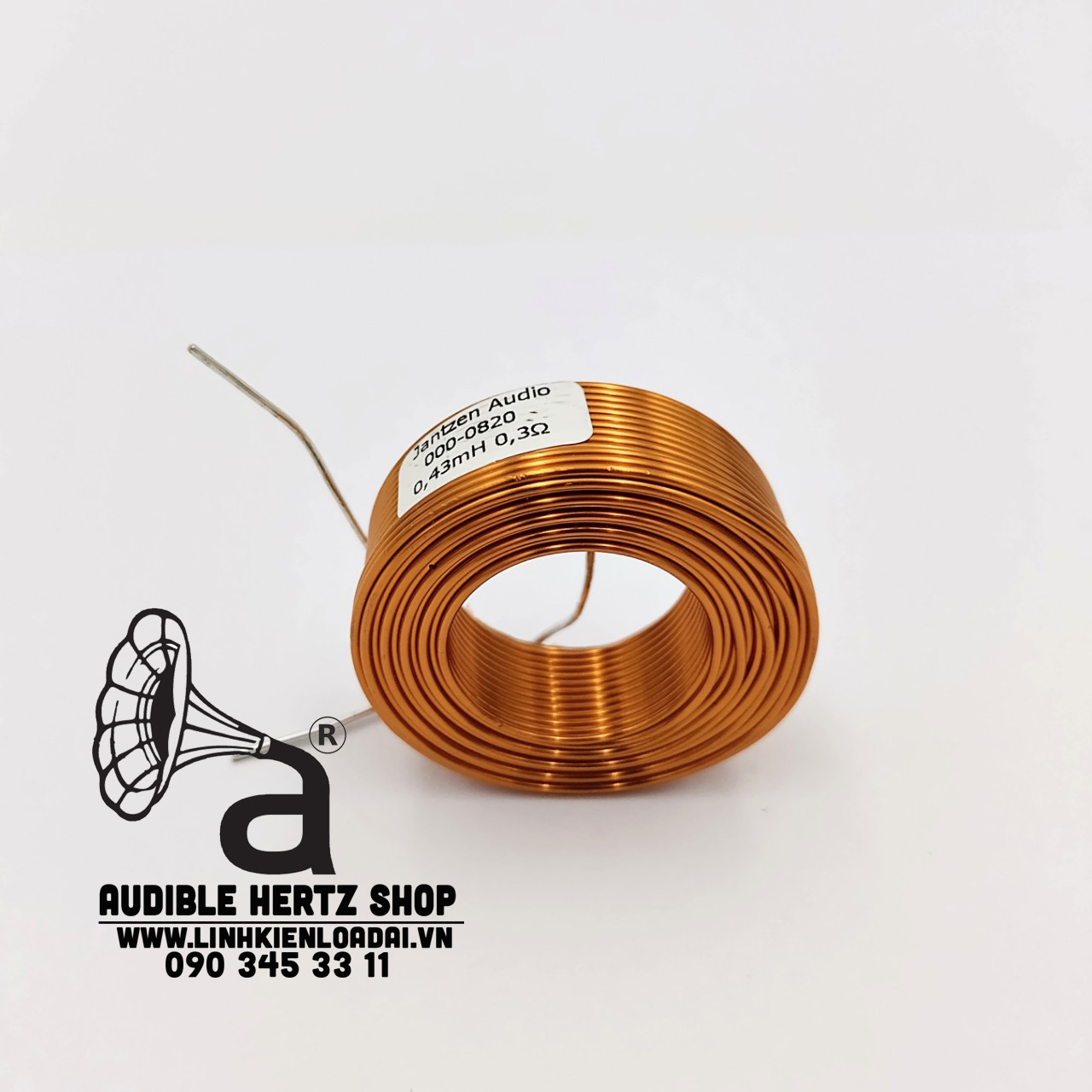 Cuộn cảm 0.43mH Jantzen-Audio Air core