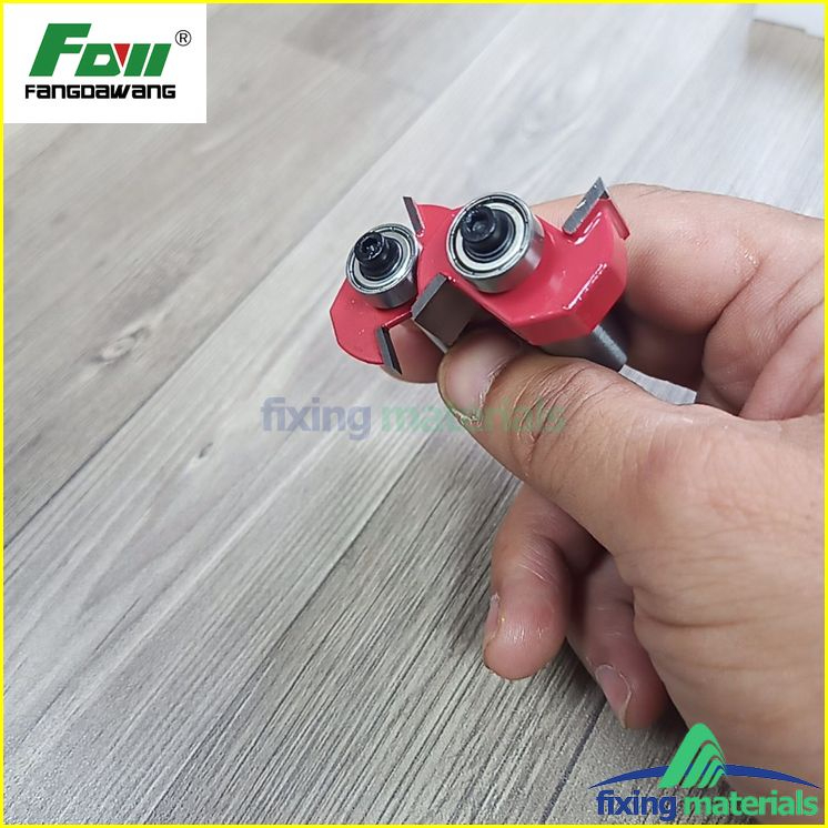 Mũi phay gỗ cuốc rãnh 2 cánh, cốt 6.35mm - 12.7mm (Mũi router, mũi soi gỗ)