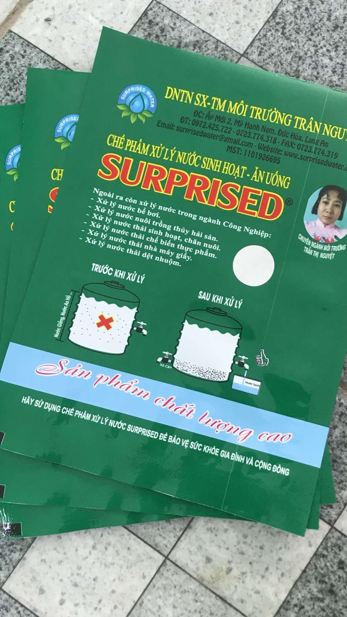 Chế phẩm xử lý nước SURPRISED WATER 250gr
