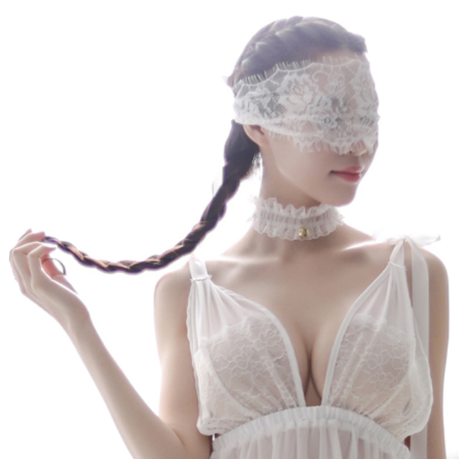 Mặt nạ che mắt dạng ren cosplay