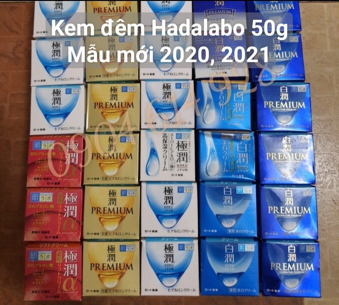 Kem dưỡng da ban đêm Hadalabo 50g