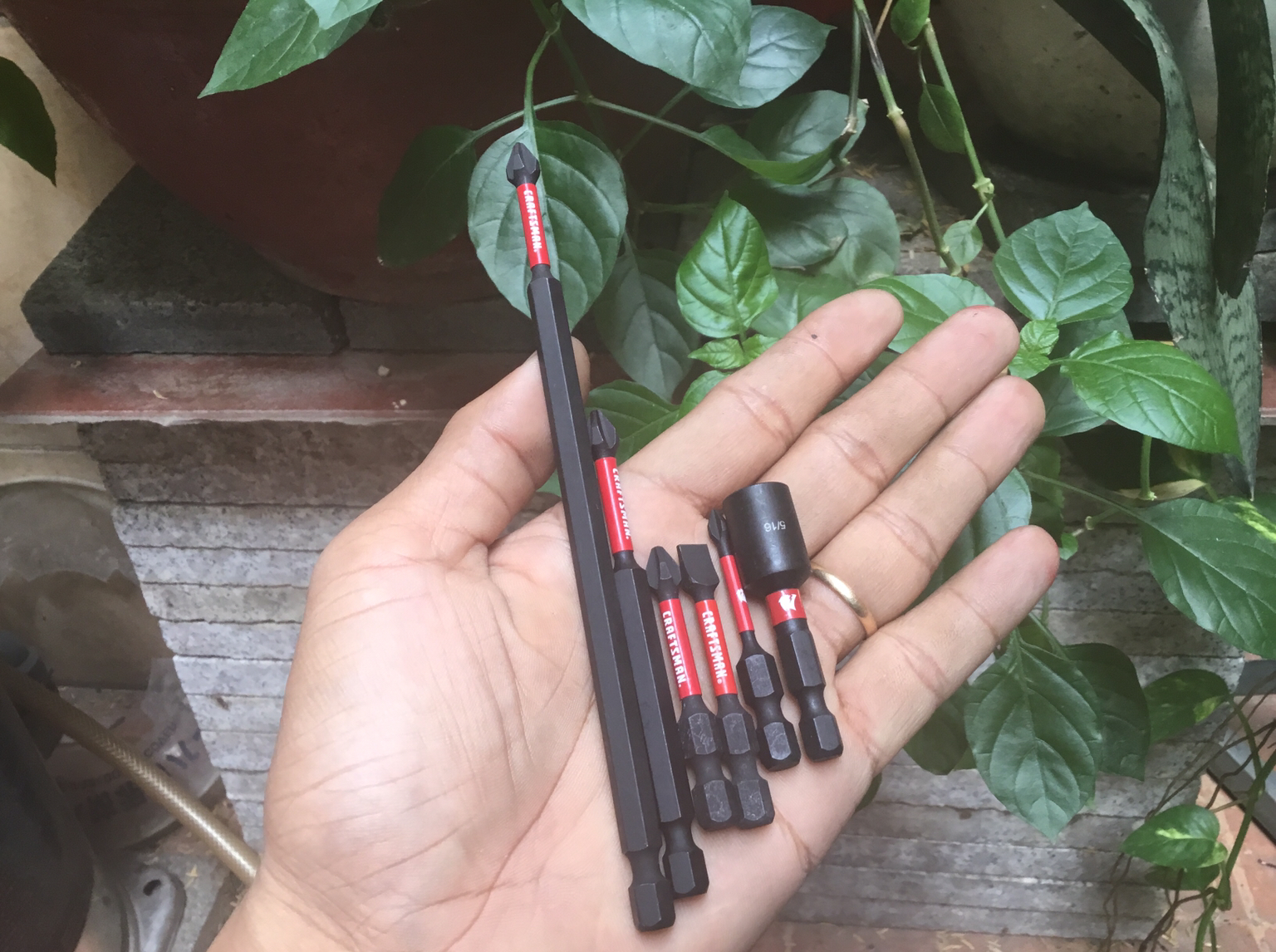 [HCM]Bộ 6 Mũi Vít CRAFTSMAN Chính Hãng Có Từ