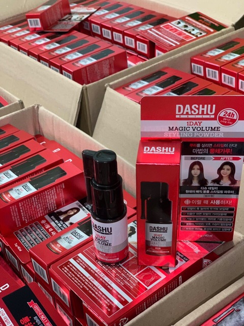 XỊT PHỒNG TÓC DASHU 40ml DATE 2022 sale 70%