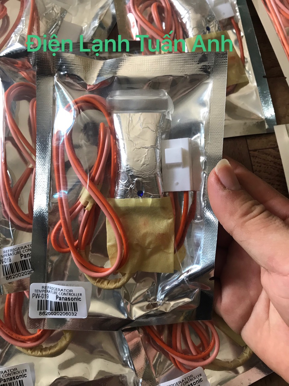 Cảm biến âm tủ lạnh Panasonic / Sò lạnh panasonic