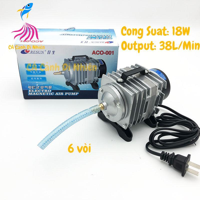 Máy sục sủi thổi khí oxy hồ bể cá cảnh Resun ACO-001