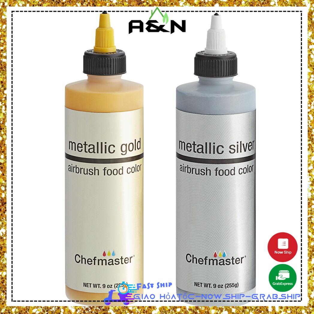 Màu nhũ Chefmaster Metallic Silver - 255gram
