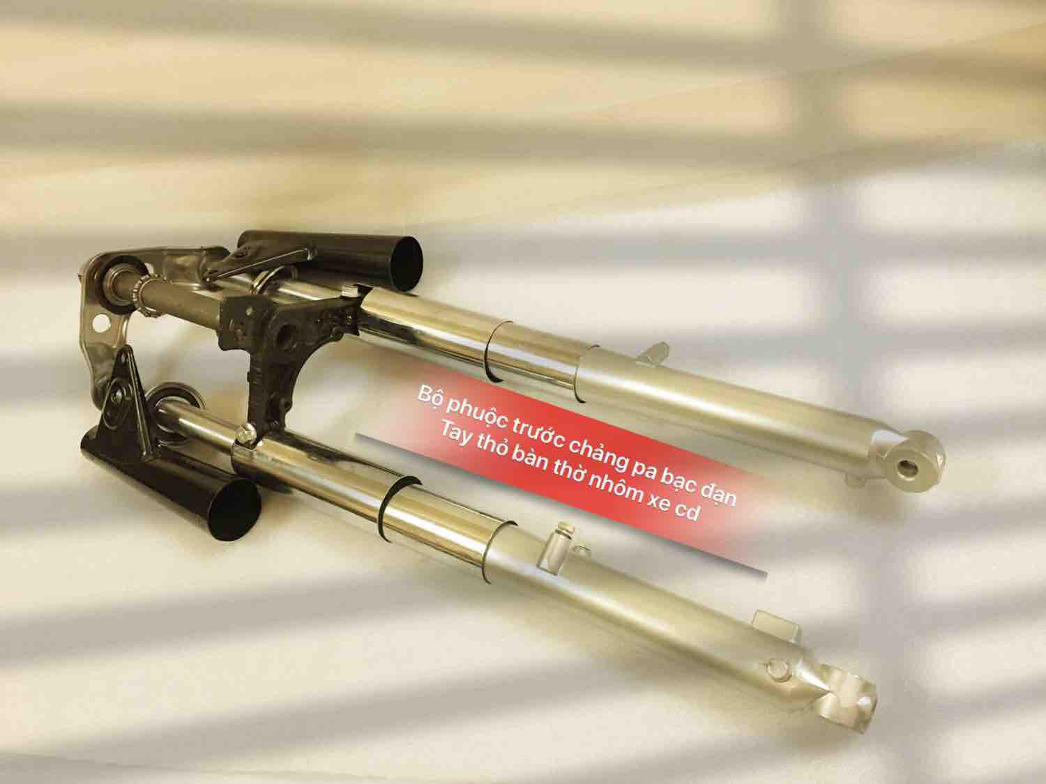 [HCM]Bộ phuộc trước chảng pa bạc đạn tay thỏ bàn thờ nhôm cd