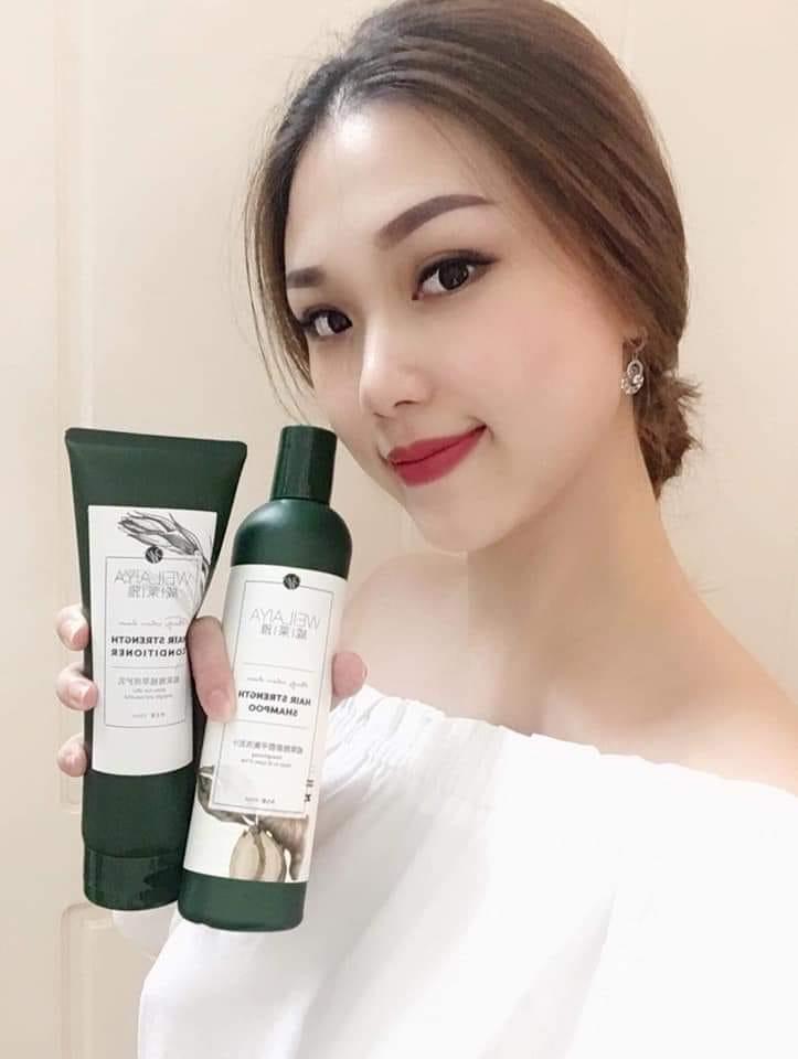 Dầu gội gừng Weilaiya cao cấp 400ml - trị rụng tóc, kích thích mọc tóc