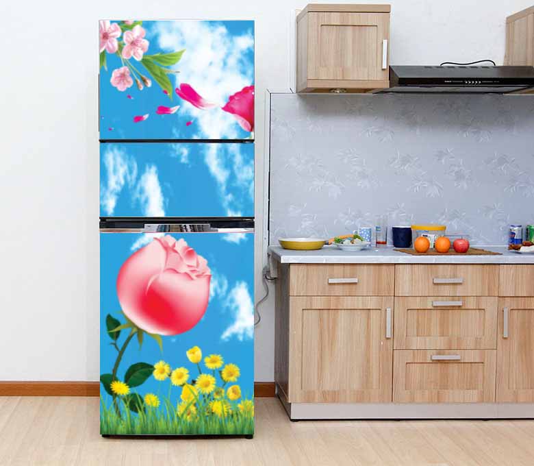 [HCM]Decal dán Cửa Tủ Lạnh chống thấm cao cấp