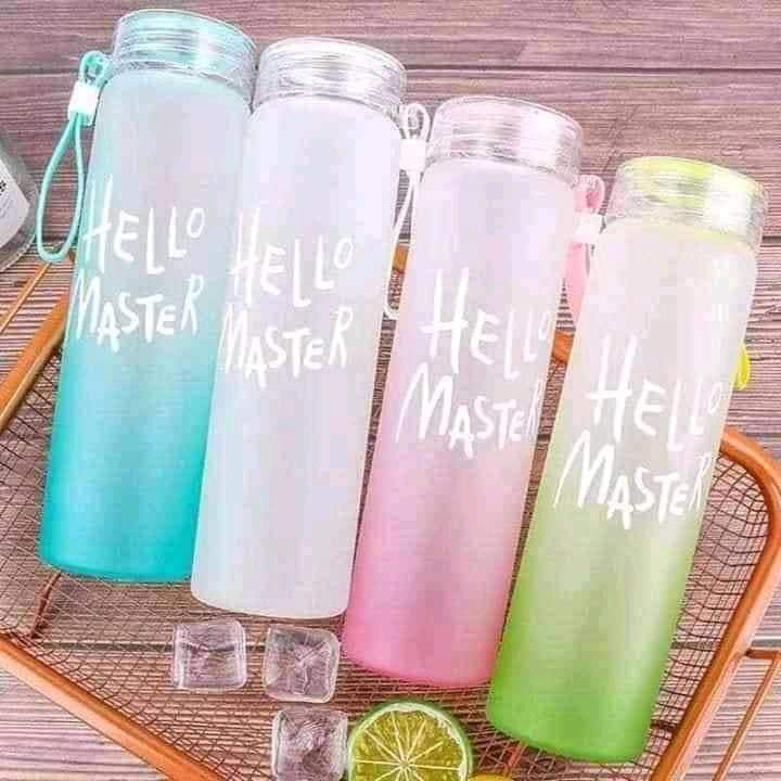 Bình Nước thủy tinh helo master 480ml