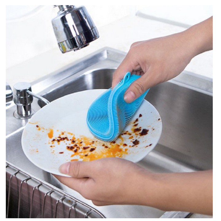 ⛔GIADUNGHOALONG⛔ Miếng Rửa Bát Đa Năng SILICON