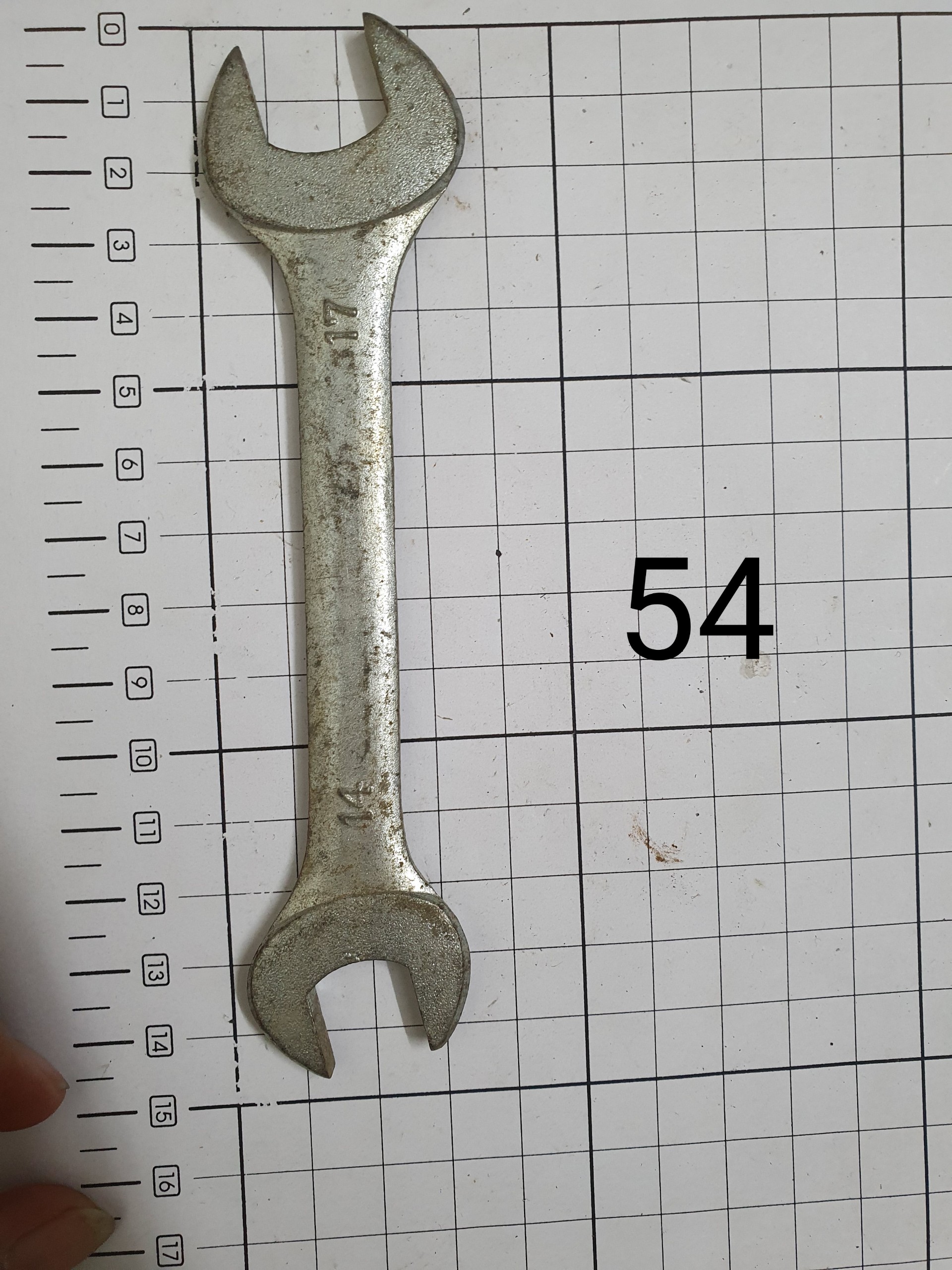 Cờ lê 14-17  dài14,5cm hàng bãi Nhật