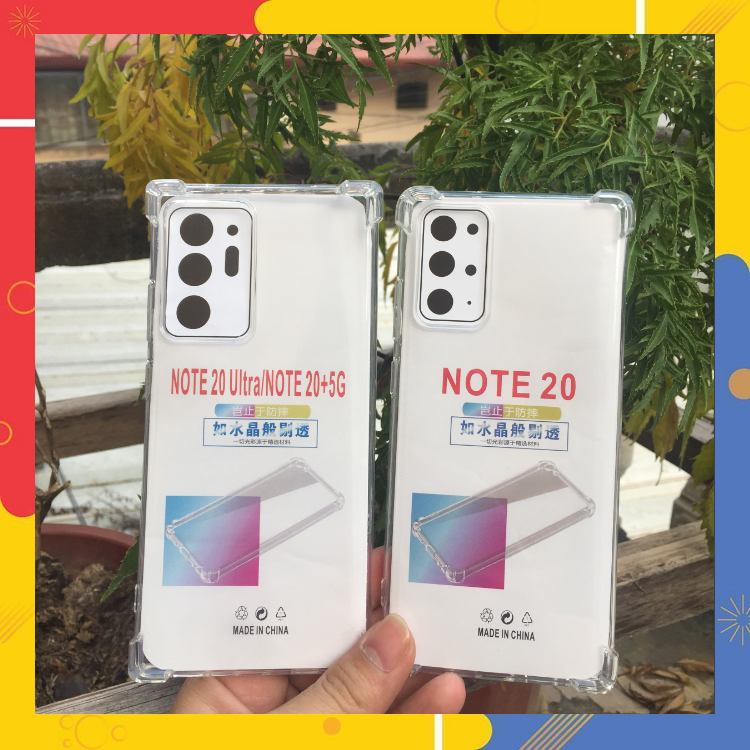 Ốp lưng chống sốc samsung note 20 / note 20 Ultra / Note 20 Ultra 5G có gờ bảo vệ camera