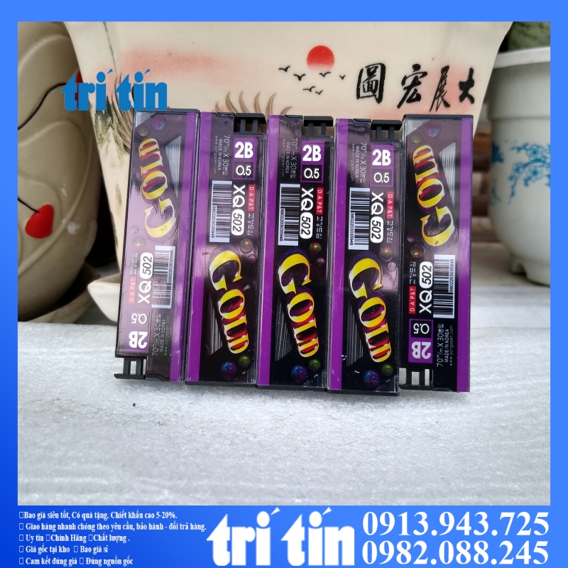 Ruột chì GOLD-ngòi chì kim 0.5mm