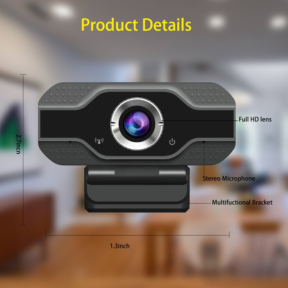 Webcam NetCAM USB 600A độ phân giải 1080P - Hãng phân phối chính thức