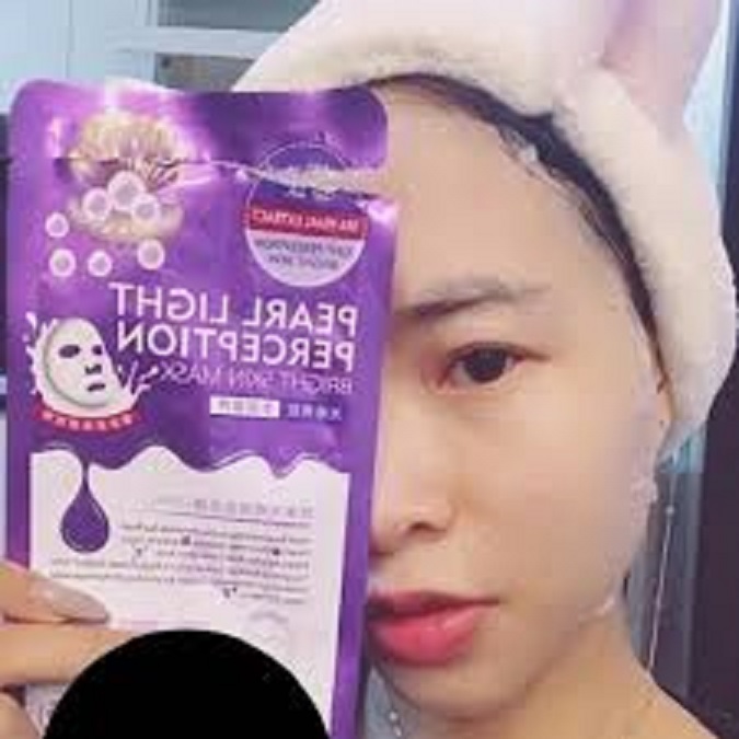 MẶT NẠ HA CẤP NƯỚC DƯỠNG TRẮNG DA XANH - TÍM