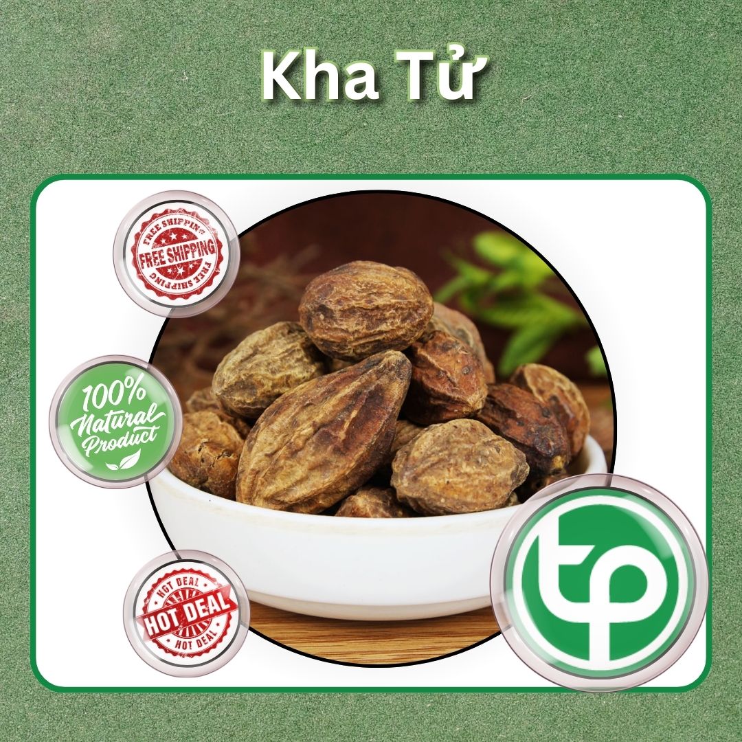 Quả kha tử khô 500g Tốt cho sức khỏe cổ họng của bạn - Hàng loại 1 chất lượng cao - Thảo Dược Tấn Phát