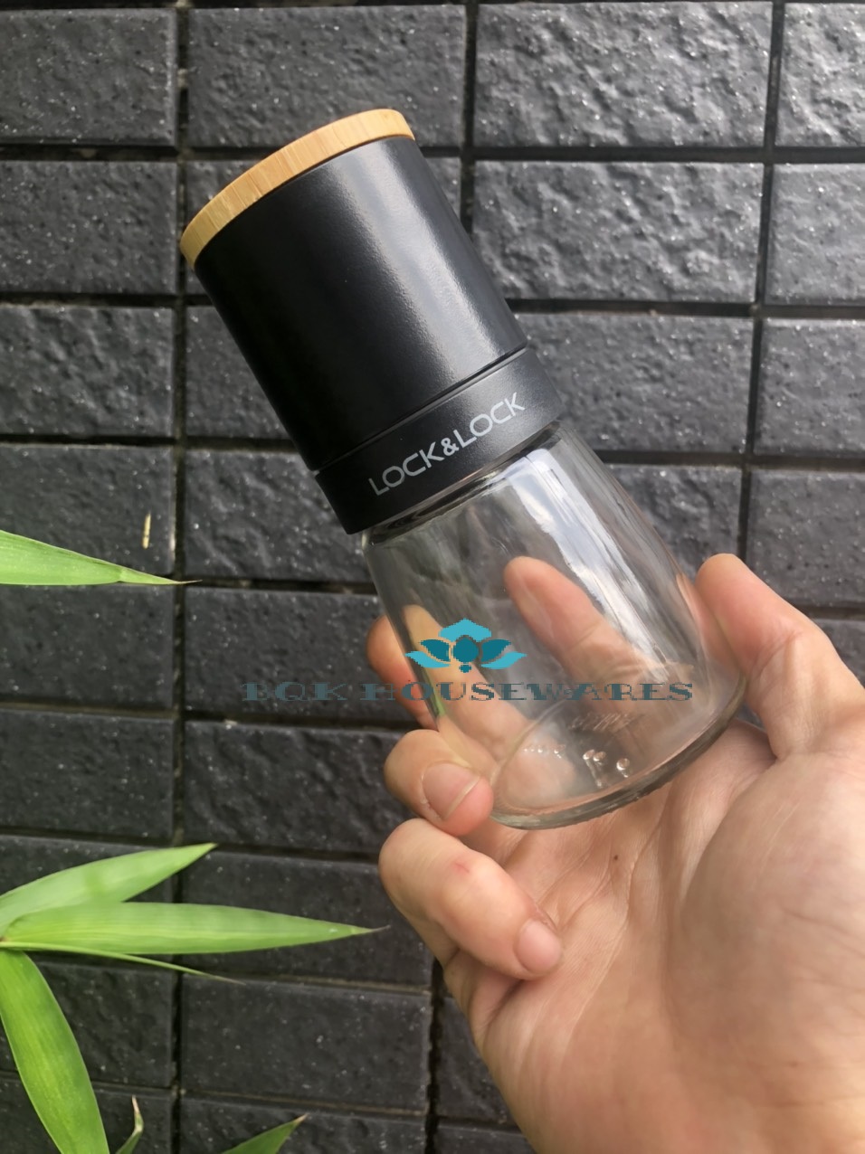 [HCM][ Lock&Lock ] Hũ Xay Tiêu Thủy Tinh Lock&Lock 140ml Cko115