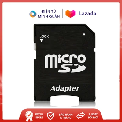 Adapter thẻ nhớ chuyển đổi thẻ nhớ Micro SD (TF) sang SD | Dùng cho Laptop, CAMERA | Đầu lọc thẻ nhớ | Adapter chuyển đổi