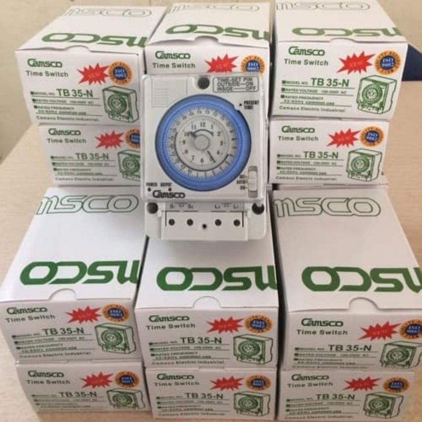 Timer Camsco 24h (Rơ le thời gian 24h camsco)