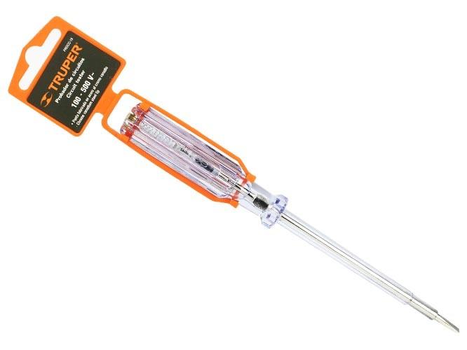 Bút thử điện 178mm, (100-500V) Truper - 13989