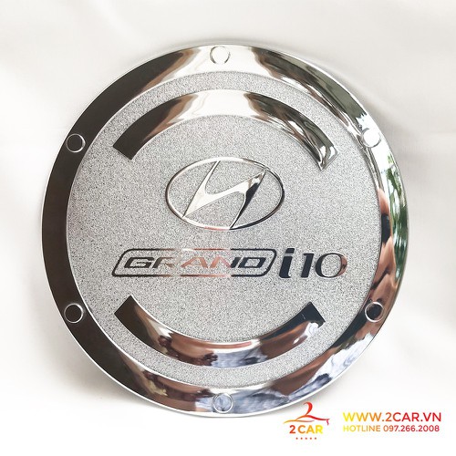 Op nap binh xang i10 hatback mạ crom loại dày