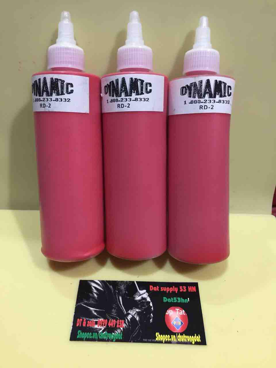 Mực tập xăm mầu đỏ 240ml