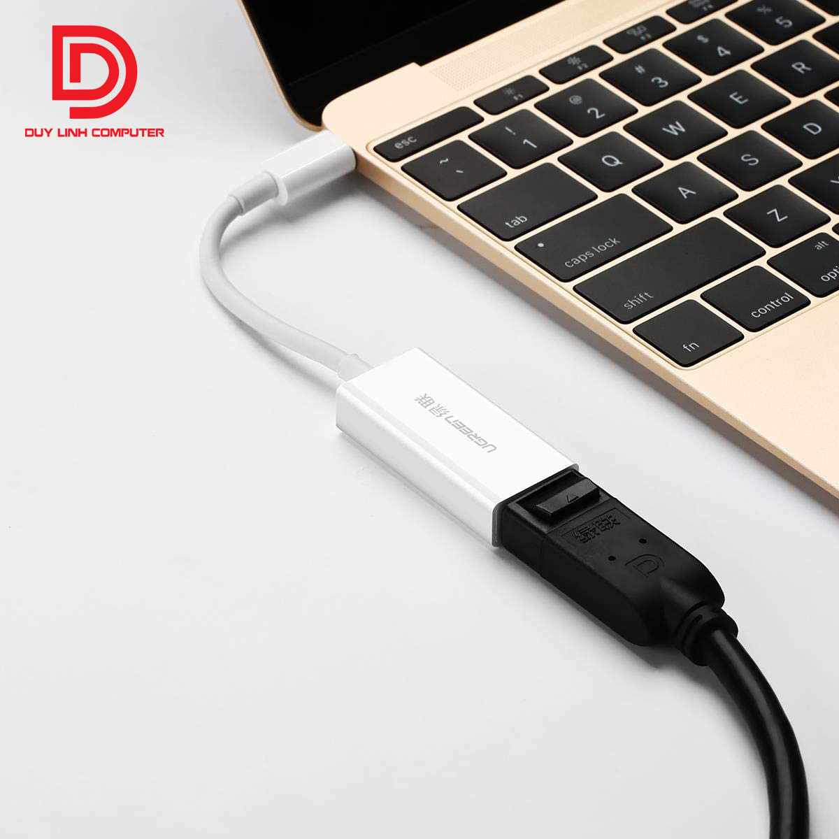 Cáp chuyển đổi USB Type C to Displayport (âm) Ugreen 40372
