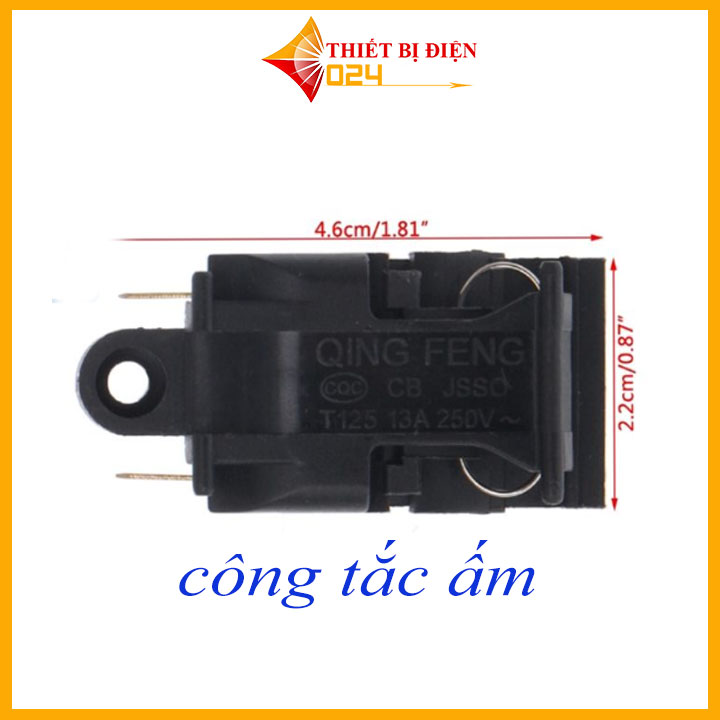 Công tắc ấm siêu tốc 250V chất lượng cao.