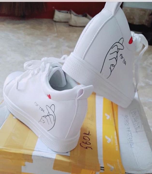 giày bata bắn tim nữ 2021 cn68
