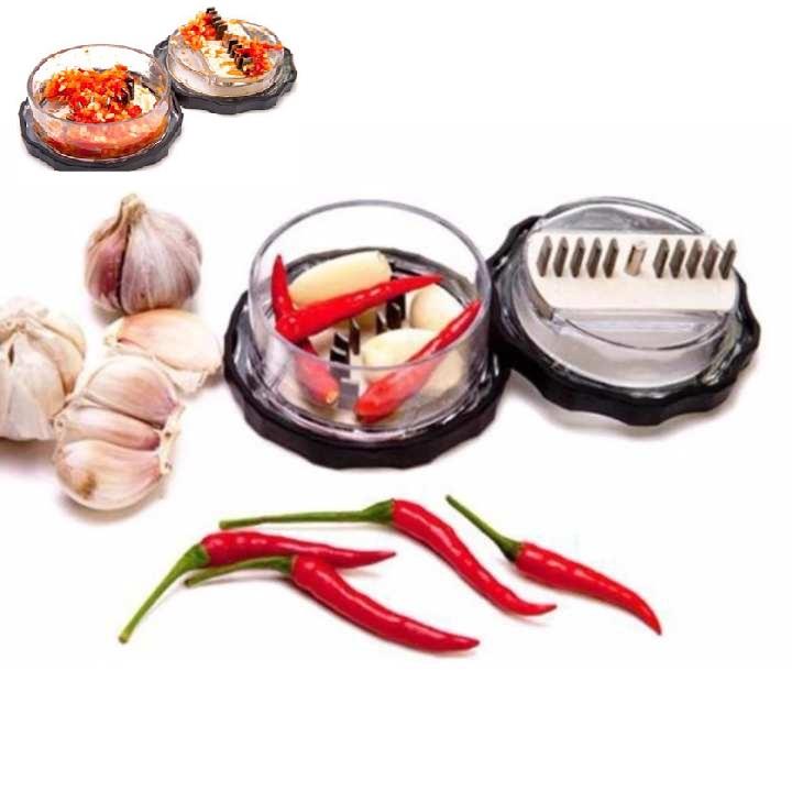 Dụng cụ xay hành tỏi ớt lưỡi inox đa năng cao cấp Dragon