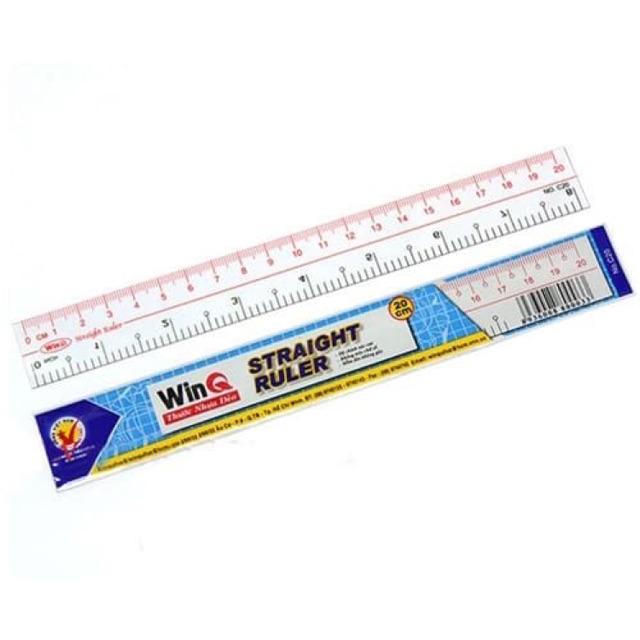 Cây thước dẻo win 20 cm - khuba shop