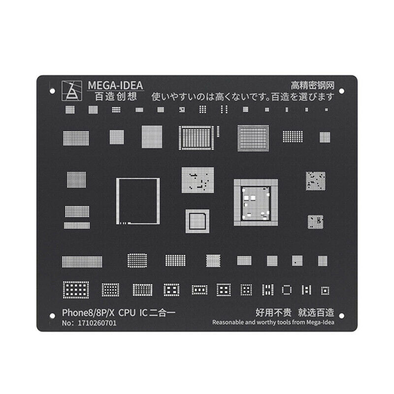 Vỉ làm chân Mega iDea Full ic cho iP 6G - 14Pro Max