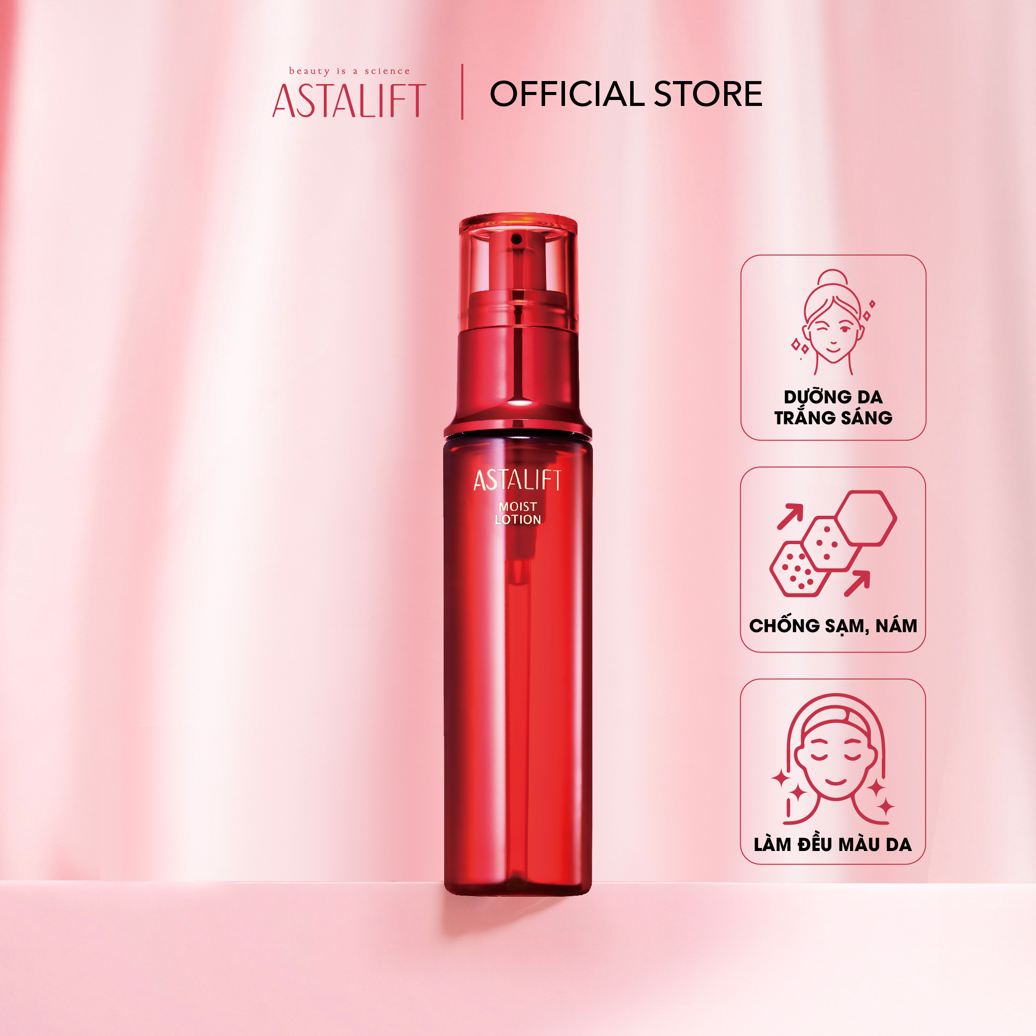 Nước Cân Bằng Da ASTALIFT Moist Lotion 130ml