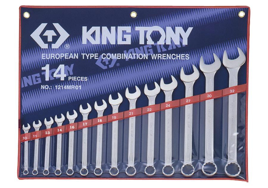 Bộ cờ lê 14 chi tiết Kingtony 1214MR10 10-32mm