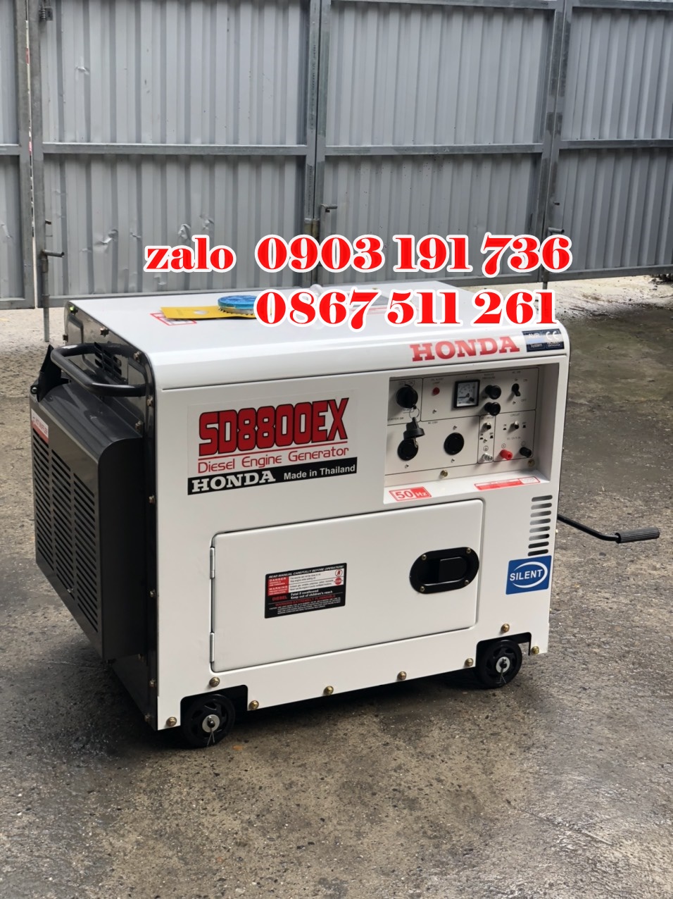 Máy phát điện Honda SD8800EX chống ồn