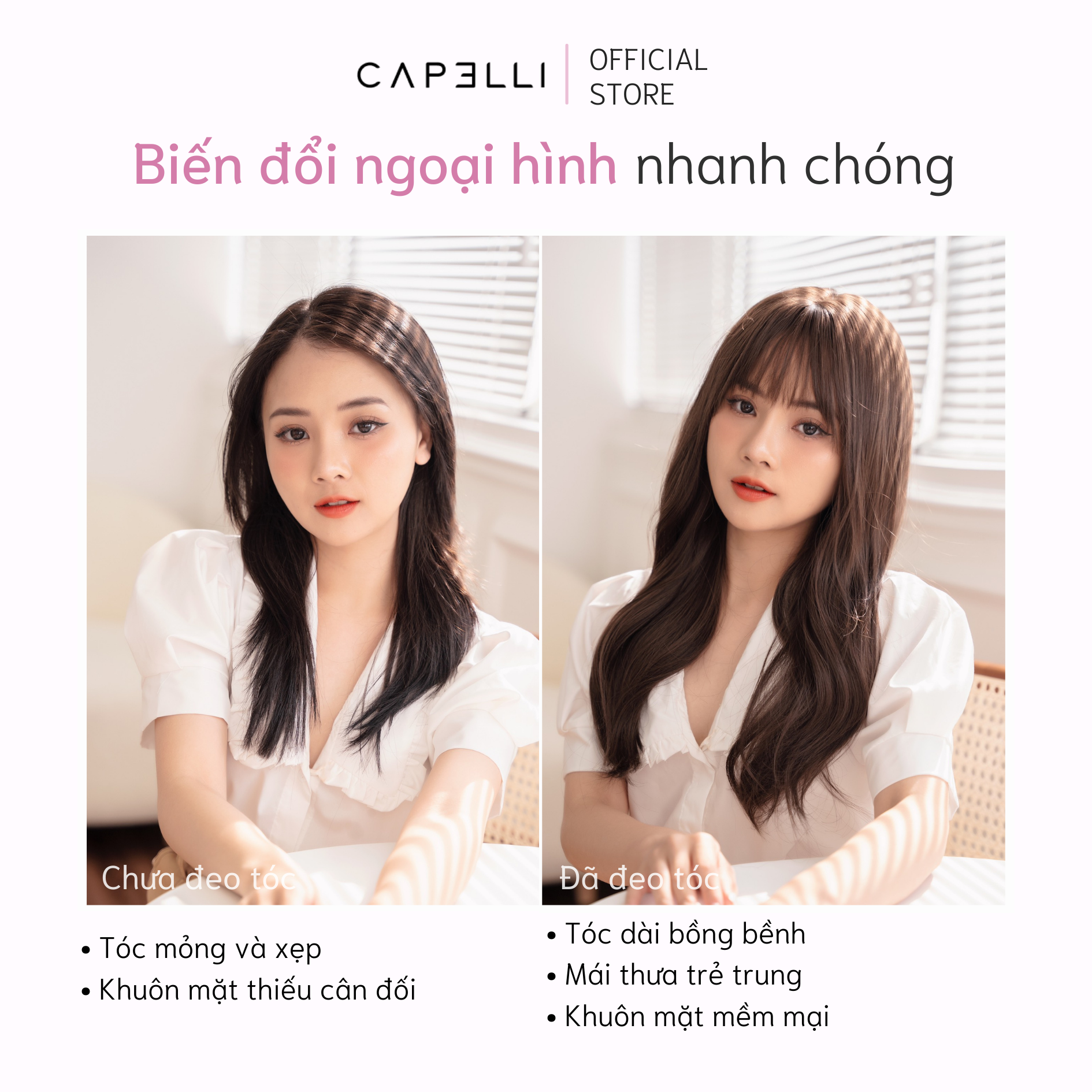 Tóc Cả Đầu CAPELLI Envy Wig