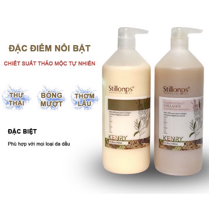Dầu gội đầu dưỡng sinh STILLONPS KENRY - 1000ml