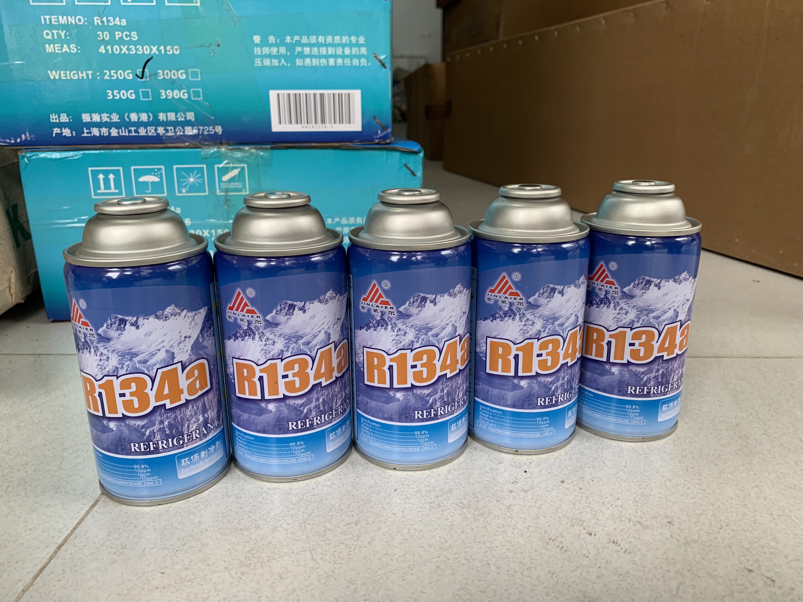 Gas lon R134 - Giá tốt