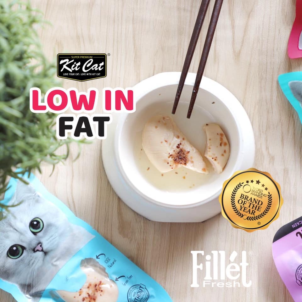 KITCAT FILLET PHI LÊ THỊT CHO MÈO
