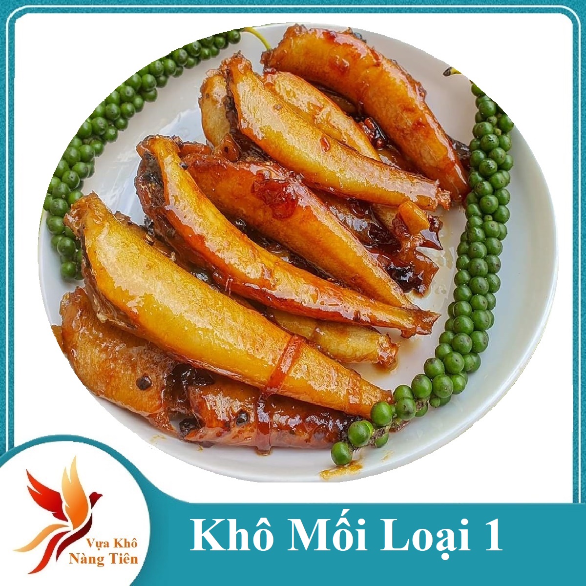 1 KG Khô Cá Mối Nguyên Con, Sạch Ngon