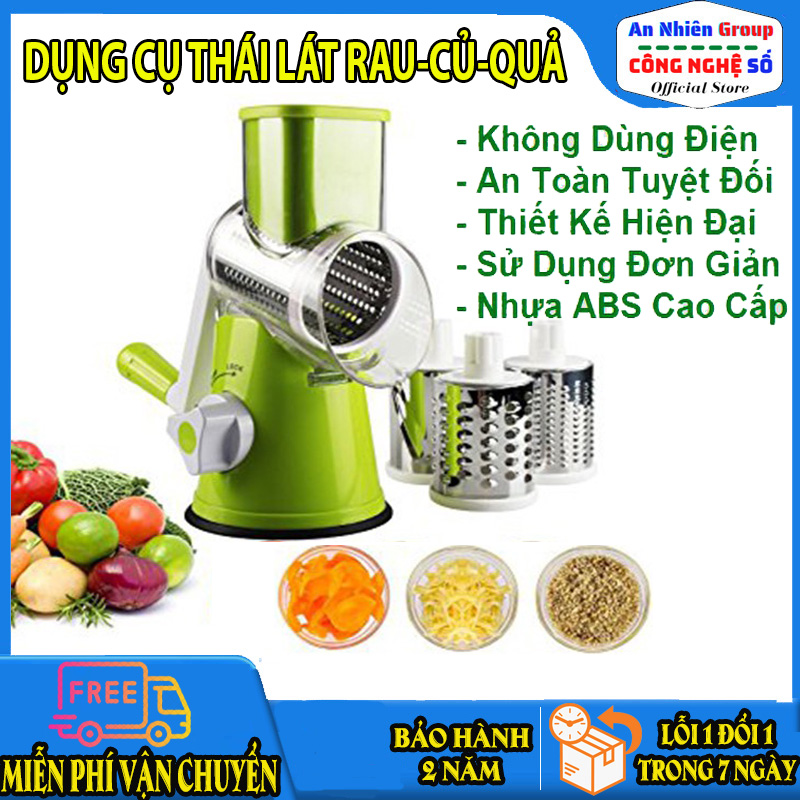 Máy thái lát rau củ quả, máy cắt thái rau củ quả đa năng, máy bào sợi