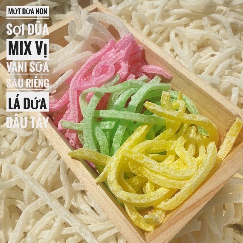 [ Hot - Sale] Combo 1000g mứt dừa non Thanh Điệp