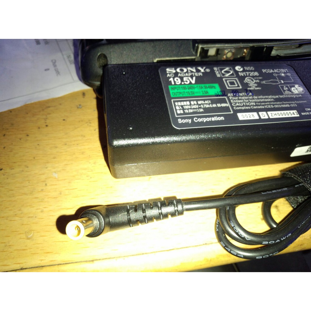 SẠC LAPTOP SONY VAIO 19.5V - 3.9A