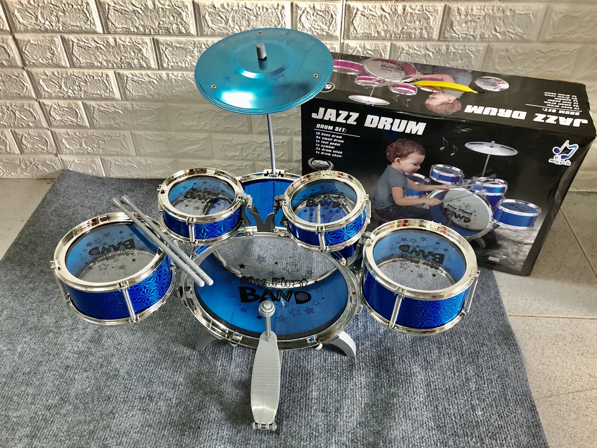 Bộ trống jazz drum cho bé