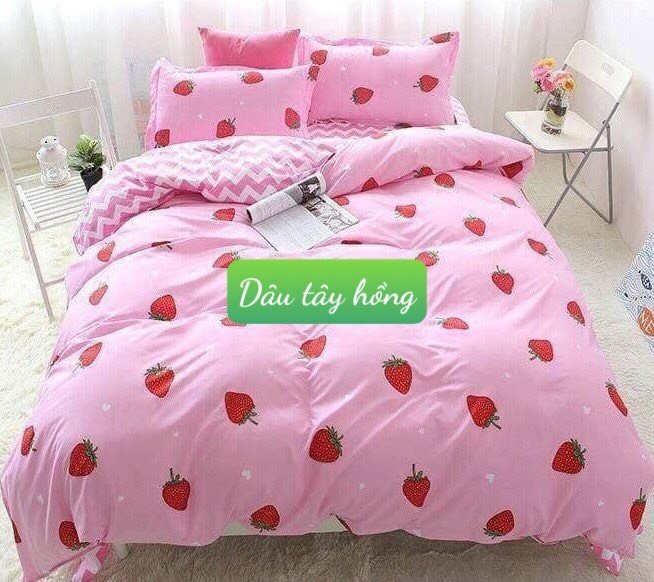 Bộ ga gối 3 món 10cm 15cm 20cm đủ kích thước