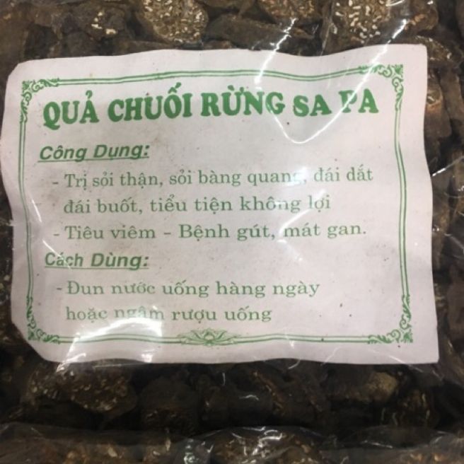 sỉ toàn quốc 3kg chuối hột rừng thái lát
