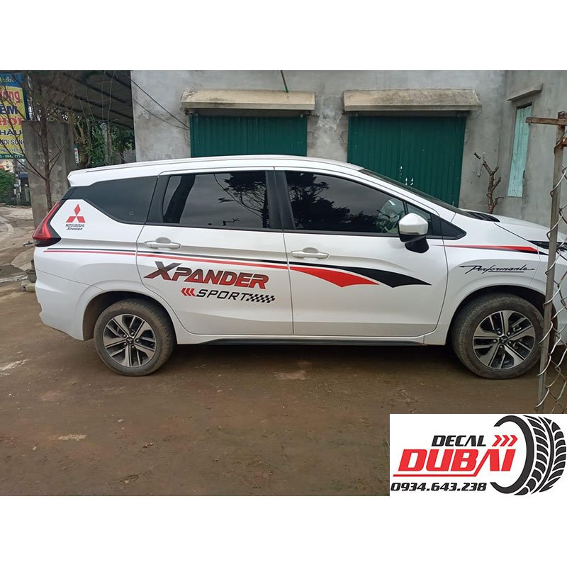 Tem Dán Sườn Xe Xpander Sport Khỏe Khoắn